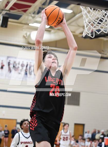 Thumbnail 3 in Liberty @ Pinnacle (AIA 6A Round 1 Playoff) photogallery.