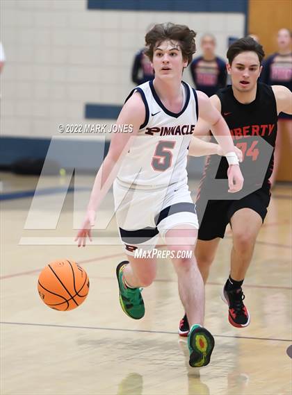 Thumbnail 2 in Liberty @ Pinnacle (AIA 6A Round 1 Playoff) photogallery.