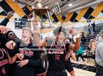 Photo from the gallery "Olathe South @ Lawrence (Blue Valley Tournament)"