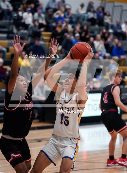 Thumbnail 1 in Olathe South @ Lawrence (Blue Valley Tournament) photogallery.
