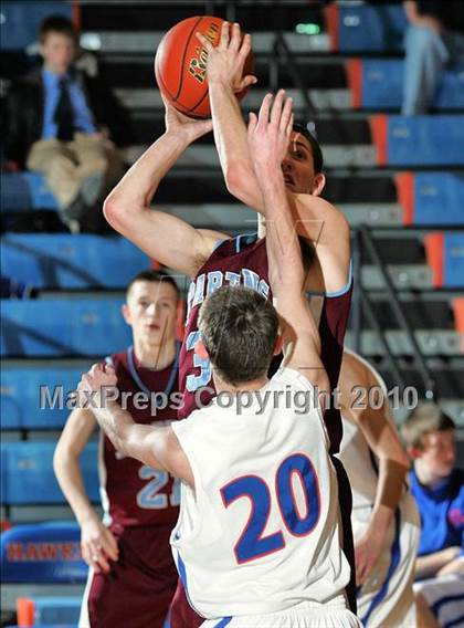 Thumbnail 2 in Riverton vs St. Joe-Ogden (Riverton Shootout) photogallery.