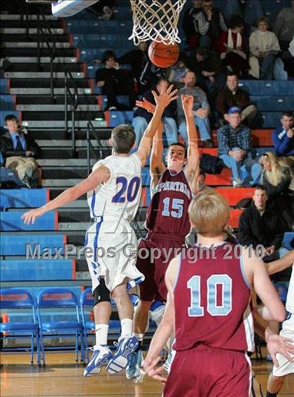 Thumbnail 3 in Riverton vs St. Joe-Ogden (Riverton Shootout) photogallery.