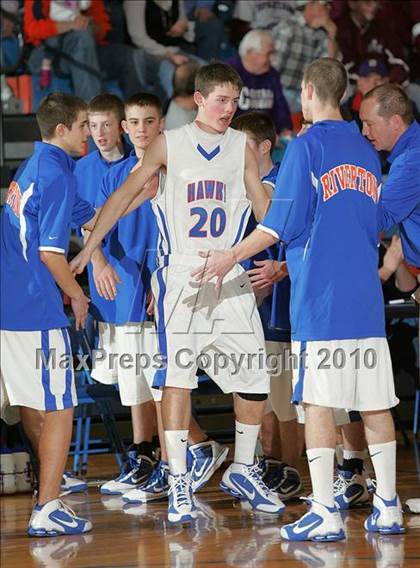 Thumbnail 1 in Riverton vs St. Joe-Ogden (Riverton Shootout) photogallery.