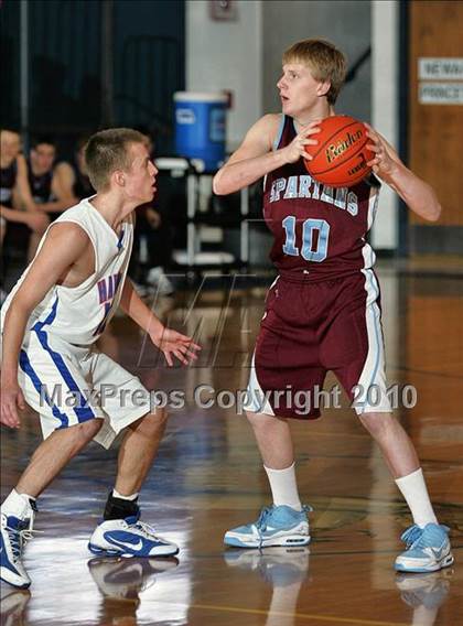 Thumbnail 3 in Riverton vs St. Joe-Ogden (Riverton Shootout) photogallery.