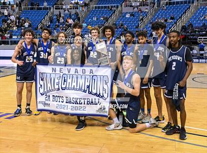 Thumbnail 2 in The Meadows School vs. Incline (NIAA State 2A Championship) photogallery.