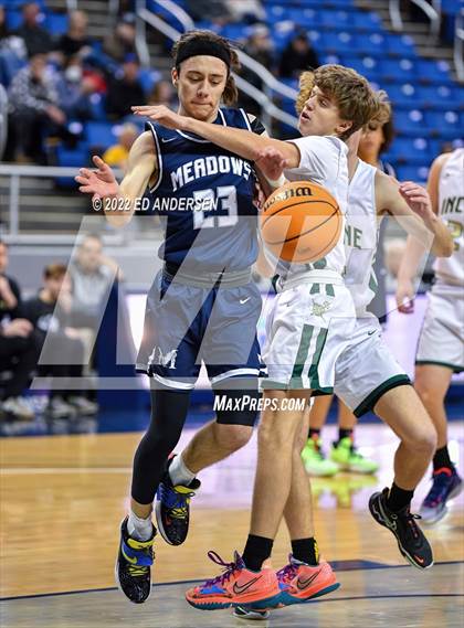 Thumbnail 1 in The Meadows School vs. Incline (NIAA State 2A Championship) photogallery.