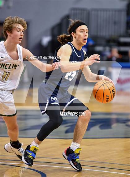 Thumbnail 2 in The Meadows School vs. Incline (NIAA State 2A Championship) photogallery.