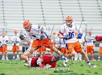 Thumbnail 2 in Marvin Ridge High School (Waxhaw, NC) vs Greater Atlanta Christian (Norcross, GA) photogallery.