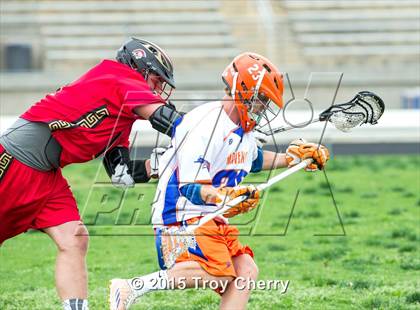 Thumbnail 2 in Marvin Ridge High School (Waxhaw, NC) vs Greater Atlanta Christian (Norcross, GA) photogallery.