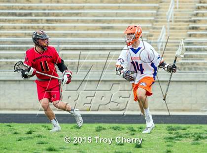 Thumbnail 3 in Marvin Ridge High School (Waxhaw, NC) vs Greater Atlanta Christian (Norcross, GA) photogallery.