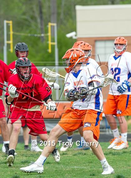 Thumbnail 1 in Marvin Ridge High School (Waxhaw, NC) vs Greater Atlanta Christian (Norcross, GA) photogallery.