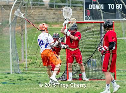 Thumbnail 3 in Marvin Ridge High School (Waxhaw, NC) vs Greater Atlanta Christian (Norcross, GA) photogallery.