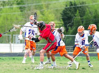 Thumbnail 1 in Marvin Ridge High School (Waxhaw, NC) vs Greater Atlanta Christian (Norcross, GA) photogallery.