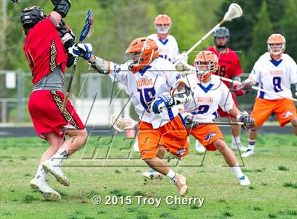 Thumbnail 3 in Marvin Ridge High School (Waxhaw, NC) vs Greater Atlanta Christian (Norcross, GA) photogallery.