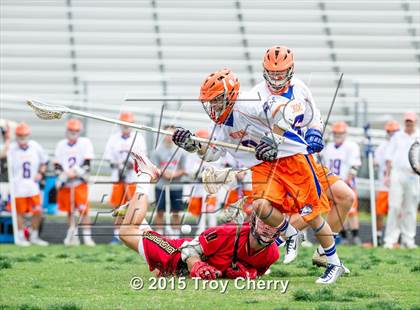 Thumbnail 3 in Marvin Ridge High School (Waxhaw, NC) vs Greater Atlanta Christian (Norcross, GA) photogallery.