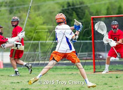 Thumbnail 1 in Marvin Ridge High School (Waxhaw, NC) vs Greater Atlanta Christian (Norcross, GA) photogallery.