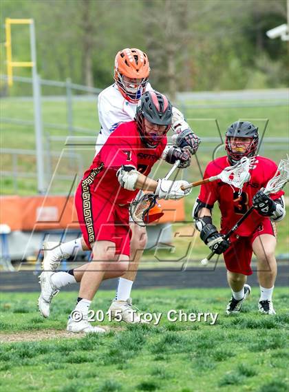 Thumbnail 1 in Marvin Ridge High School (Waxhaw, NC) vs Greater Atlanta Christian (Norcross, GA) photogallery.