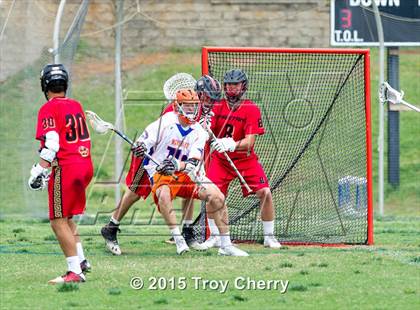 Thumbnail 1 in Marvin Ridge High School (Waxhaw, NC) vs Greater Atlanta Christian (Norcross, GA) photogallery.
