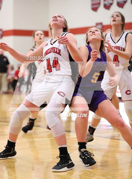 Thumbnail 3 in McClain vs. Circleville (OHSAA D2 District Semifinal) photogallery.