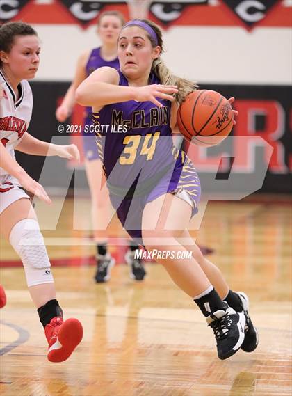 Thumbnail 1 in McClain vs. Circleville (OHSAA D2 District Semifinal) photogallery.