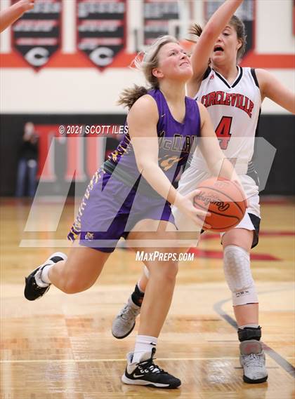 Thumbnail 3 in McClain vs. Circleville (OHSAA D2 District Semifinal) photogallery.