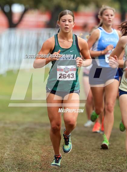 Thumbnail 3 in UIL 6A Girls Cross Country State Final photogallery.