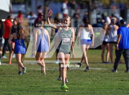 Thumbnail 2 in UIL 6A Girls Cross Country State Final photogallery.