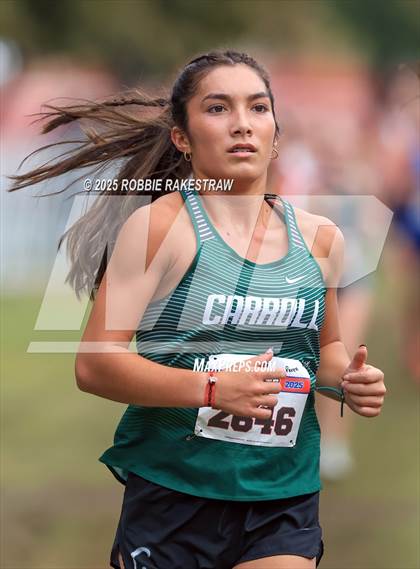 Thumbnail 1 in UIL 6A Girls Cross Country State Final photogallery.