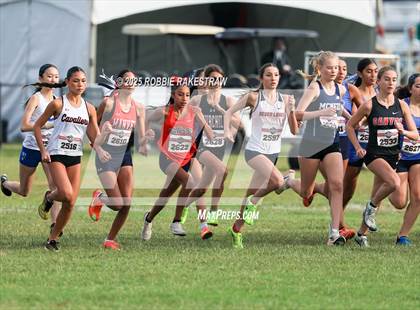Thumbnail 3 in UIL 6A Girls Cross Country State Final photogallery.