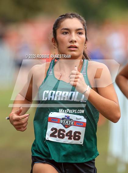 Thumbnail 3 in UIL 6A Girls Cross Country State Final photogallery.
