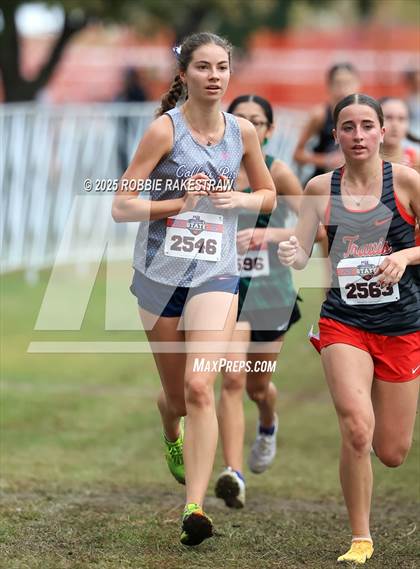 Thumbnail 3 in UIL 6A Girls Cross Country State Final photogallery.