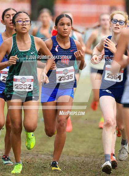 Thumbnail 1 in UIL 6A Girls Cross Country State Final photogallery.