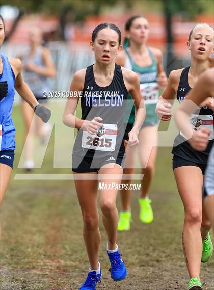 Thumbnail 3 in UIL 6A Girls Cross Country State Final photogallery.