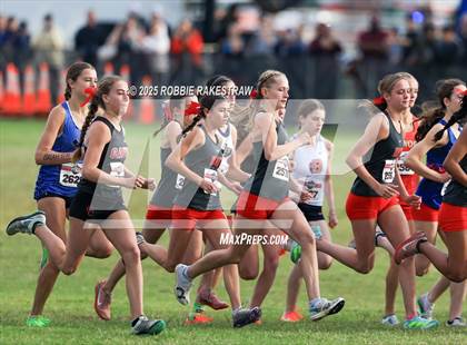 Thumbnail 3 in UIL 6A Girls Cross Country State Final photogallery.