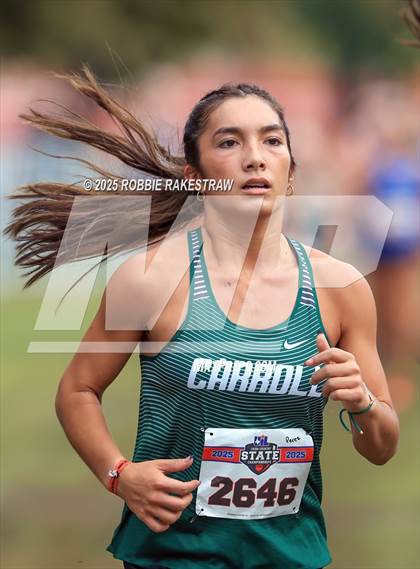 Thumbnail 2 in UIL 6A Girls Cross Country State Final photogallery.