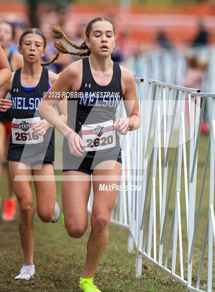 Thumbnail 3 in UIL 6A Girls Cross Country State Final photogallery.