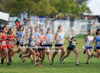 Thumbnail 3 in UIL 6A Girls Cross Country State Final photogallery.