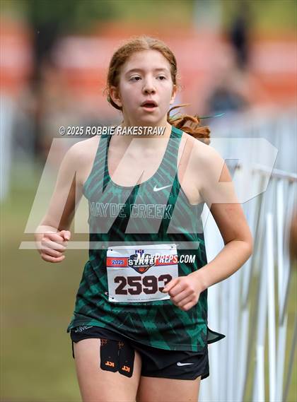 Thumbnail 1 in UIL 6A Girls Cross Country State Final photogallery.