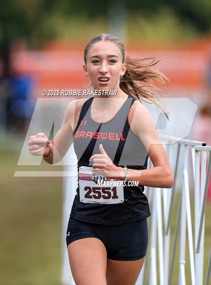 Thumbnail 2 in UIL 6A Girls Cross Country State Final photogallery.