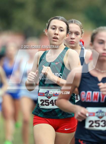 Thumbnail 3 in UIL 6A Girls Cross Country State Final photogallery.