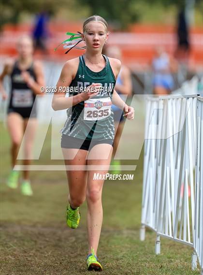 Thumbnail 1 in UIL 6A Girls Cross Country State Final photogallery.