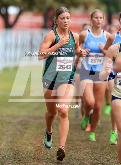 Thumbnail 1 in UIL 6A Girls Cross Country State Final photogallery.
