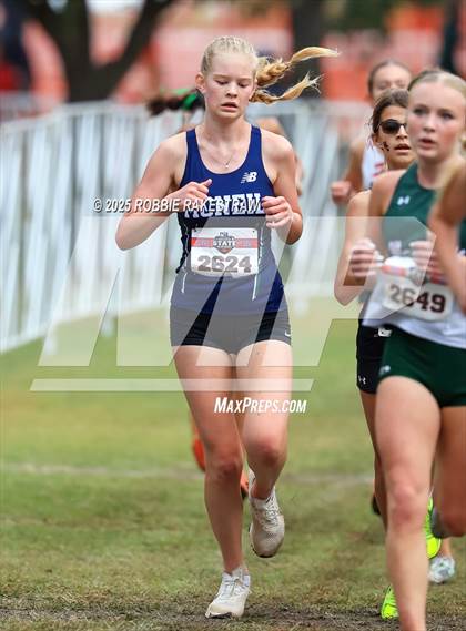 Thumbnail 1 in UIL 6A Girls Cross Country State Final photogallery.