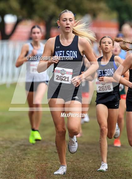 Thumbnail 2 in UIL 6A Girls Cross Country State Final photogallery.