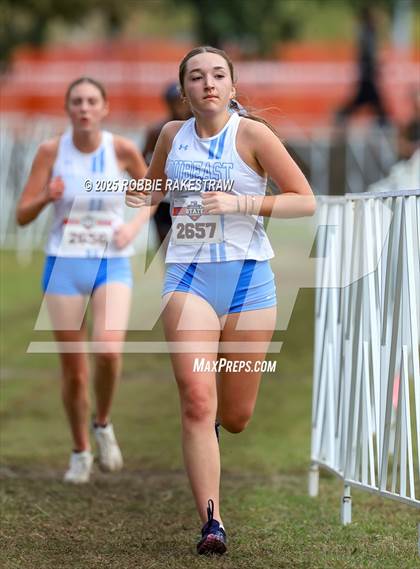Thumbnail 3 in UIL 6A Girls Cross Country State Final photogallery.