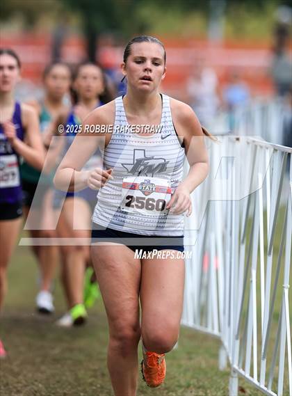 Thumbnail 3 in UIL 6A Girls Cross Country State Final photogallery.