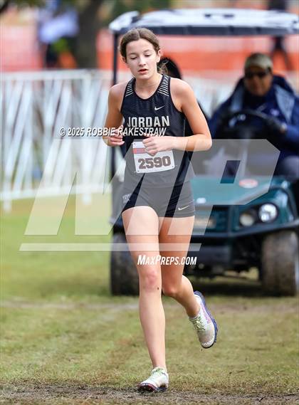 Thumbnail 1 in UIL 6A Girls Cross Country State Final photogallery.