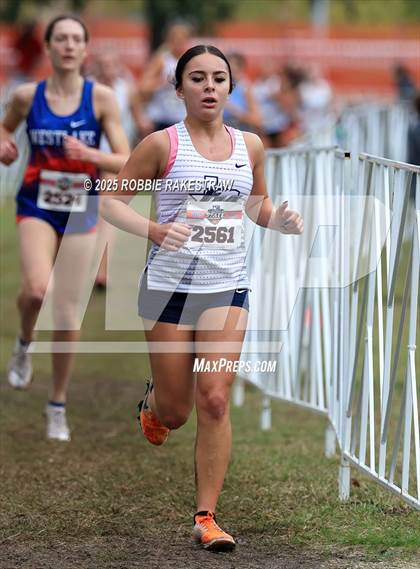 Thumbnail 2 in UIL 6A Girls Cross Country State Final photogallery.