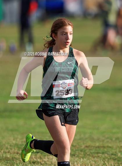 Thumbnail 2 in UIL 6A Girls Cross Country State Final photogallery.