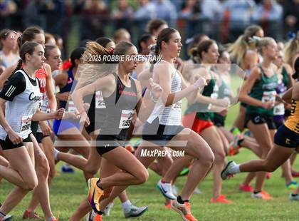 Thumbnail 1 in UIL 6A Girls Cross Country State Final photogallery.